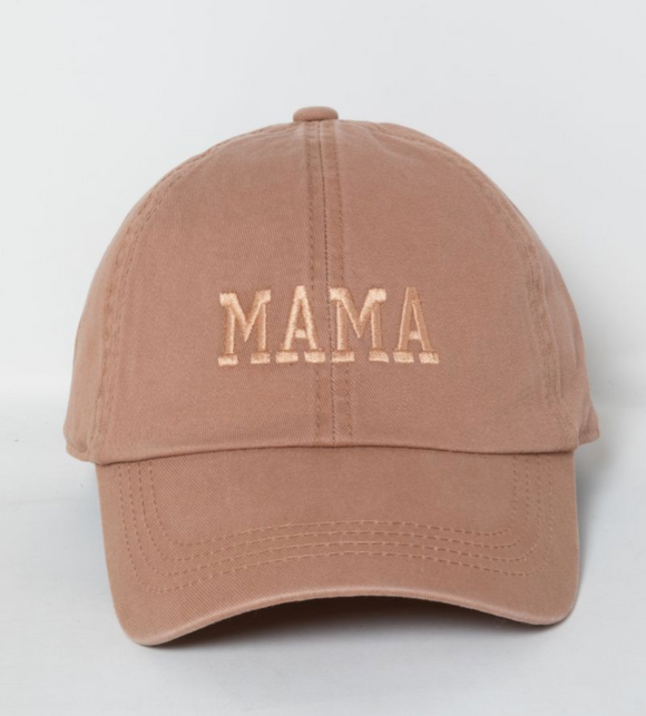 Mama Embroidery Hat