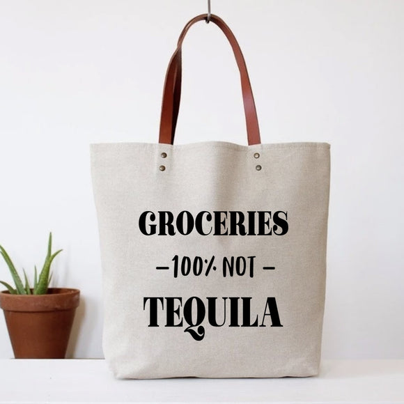 Groceries, Not Tequila