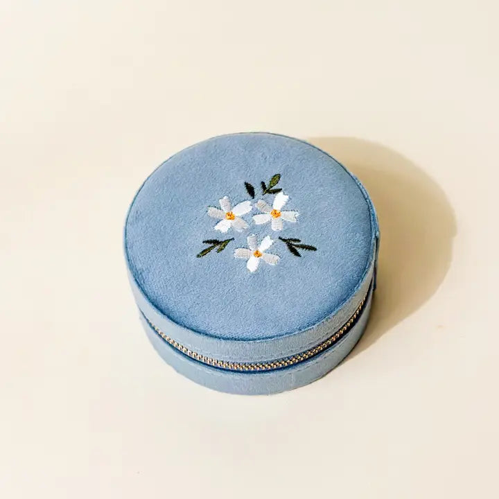 Round Jewelry Case