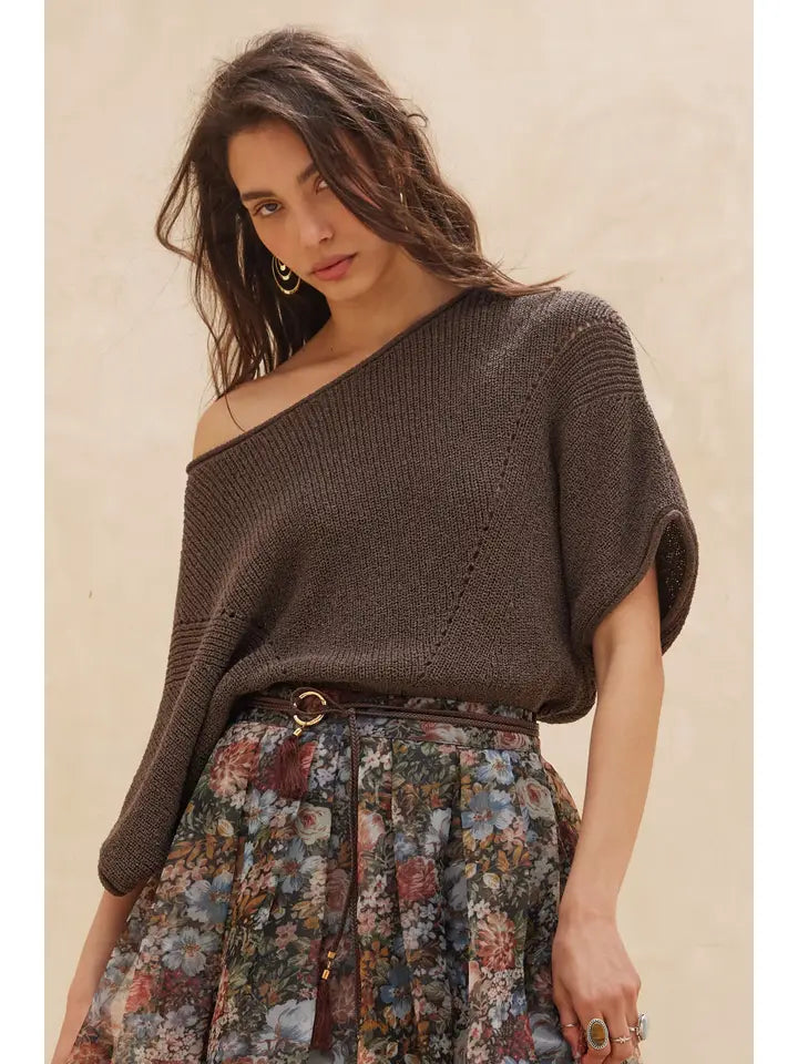 Pointelle Sweater
