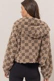 Sherpa Checkered Hoodie