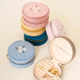 Round Jewelry Case