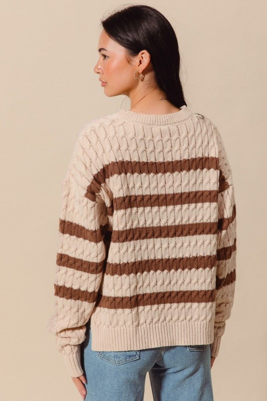 The Ada Stripe Knit