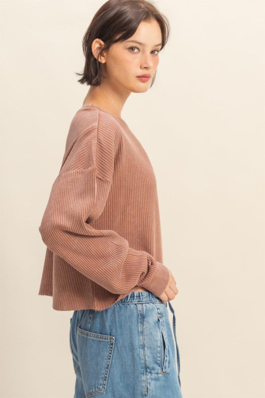 The Waffle Knit