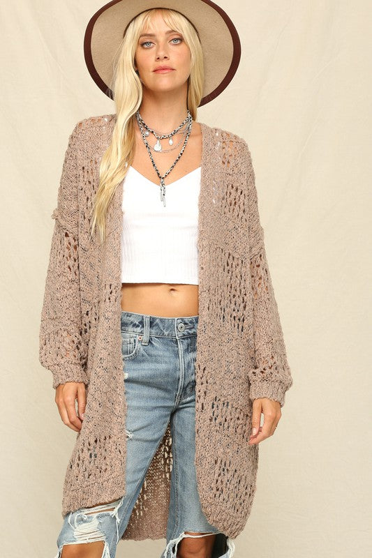 Rustic Knit Cardigan