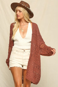 Rustic Knit Cardigan