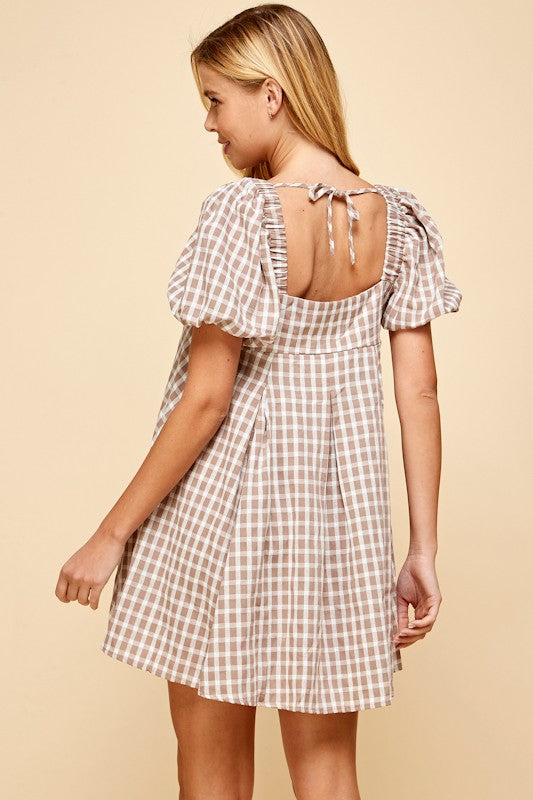 Checkered Babydoll