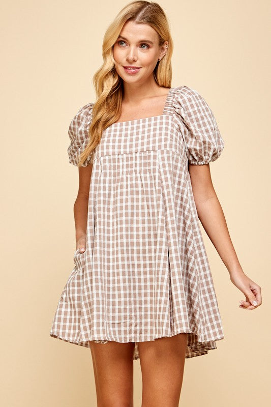 Checkered Babydoll
