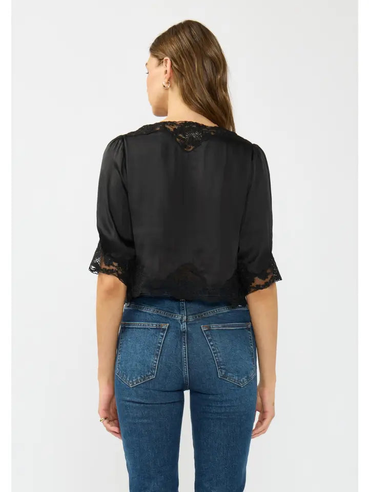 The Lux Satin Blouse