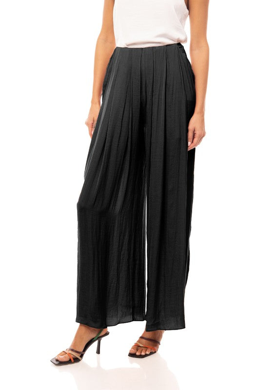 High Waisted Pleated Pant