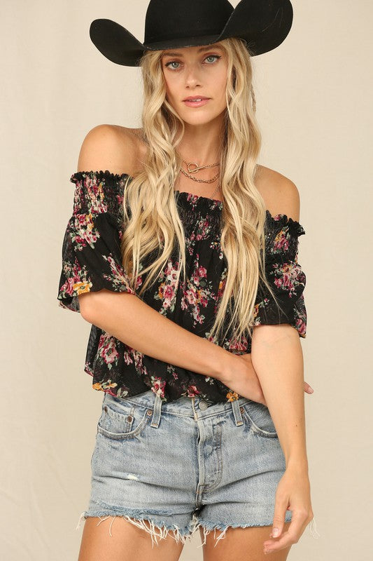 The Rose Off Shoulder Top