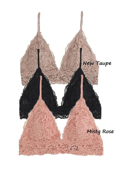 The All Over Lace Bralette