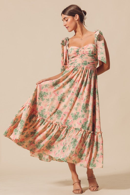 Blush Floral Maxi