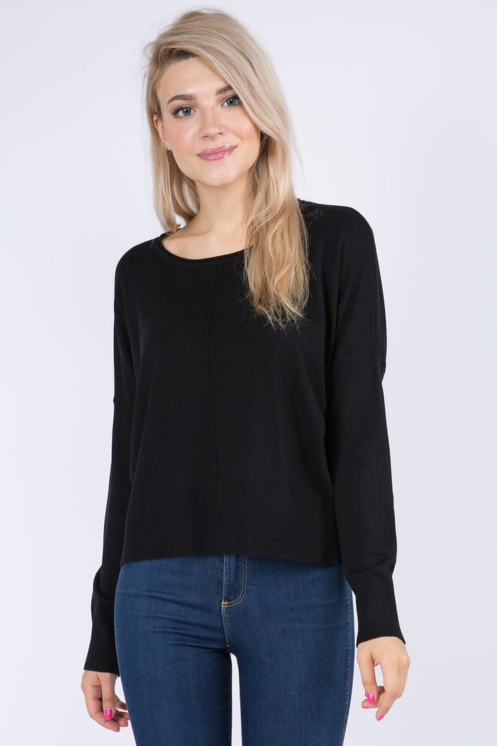 Front Seam Pullover
