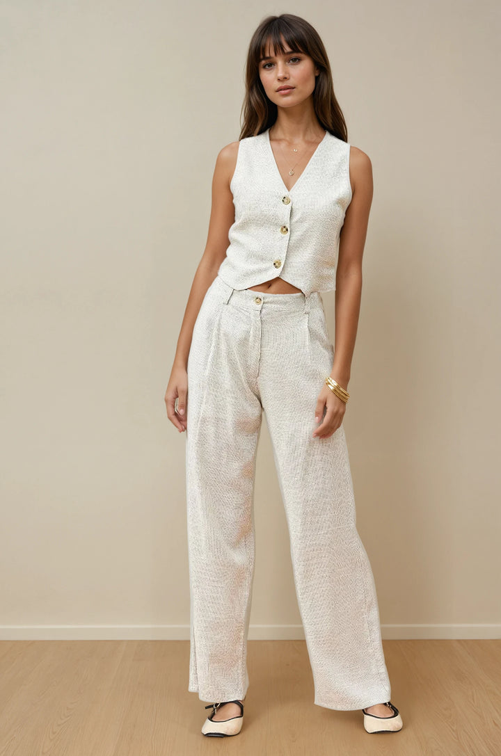 Pin Stripe Vest