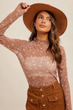 The Sheer Floral Long Sleeve