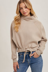 Funnel Neck Sweatshirt