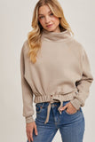 Funnel Neck Sweatshirt