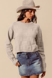 The Checkered Knit