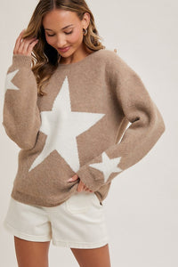 Star Print Knit