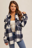 Brushed Plaid Shacket