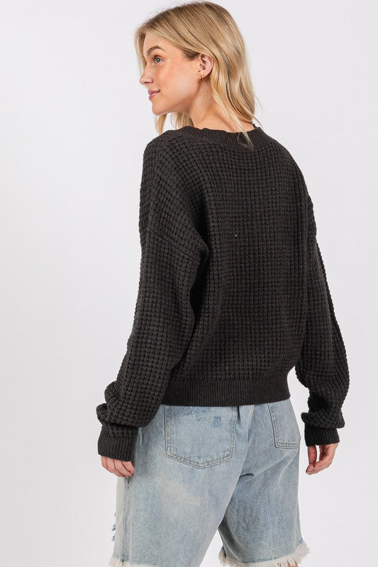 The Waffle Knit