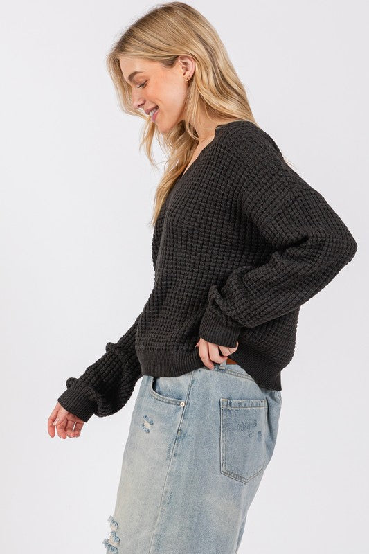 The Waffle Knit