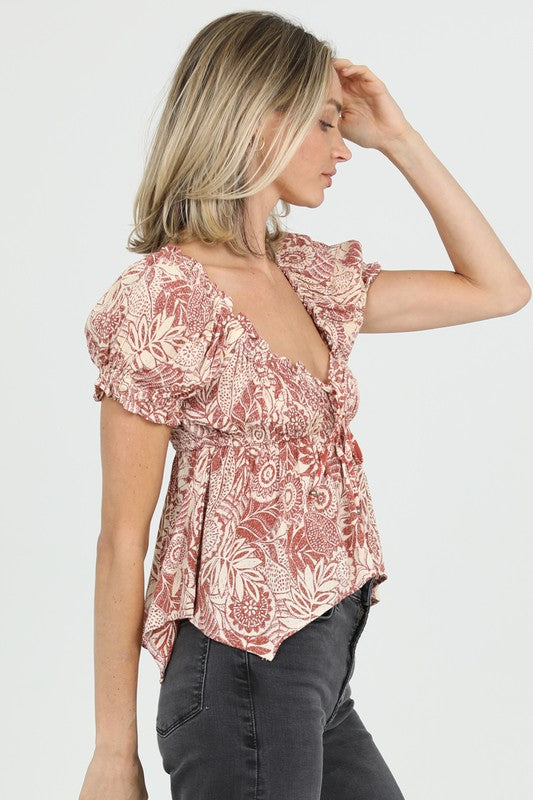 The Hanky Hem Blouse