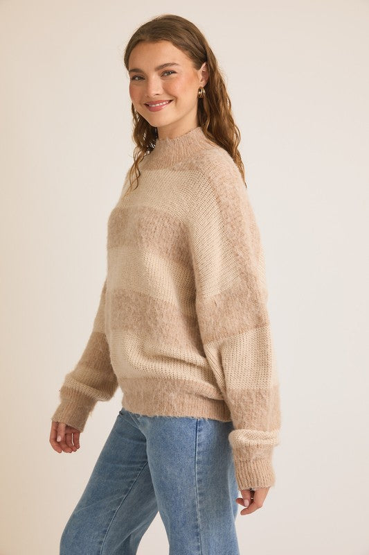 Mock Neck Super Soft Knit