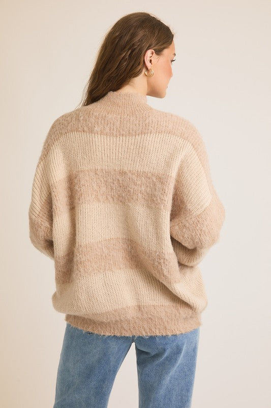 Mock Neck Super Soft Knit