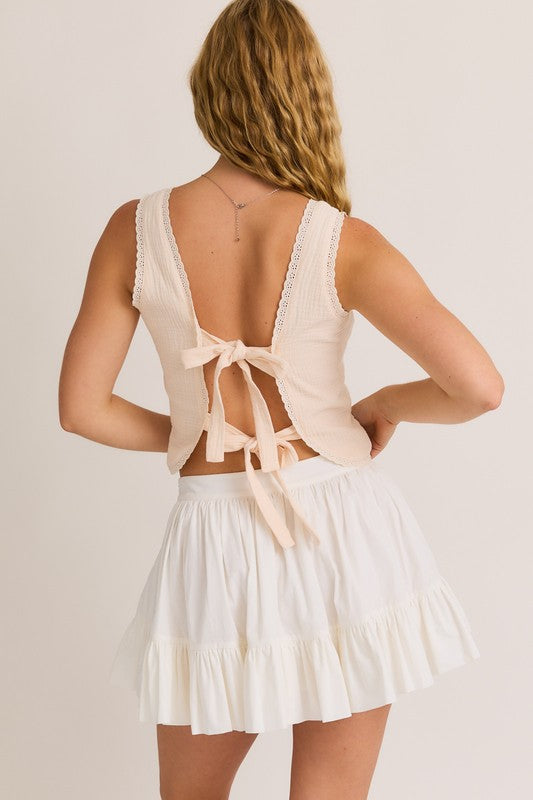 The Stella Open Back