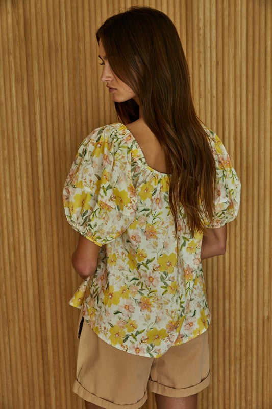 Lulu Floral Top