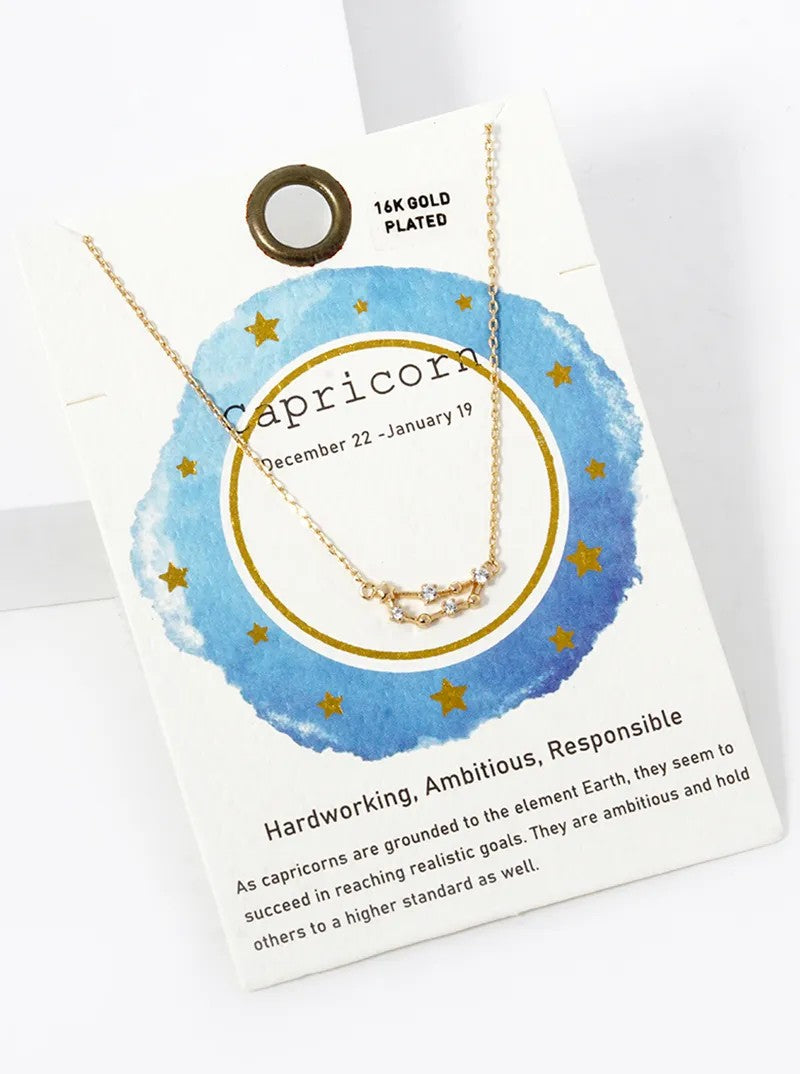 Astrology Zodiac Necklace