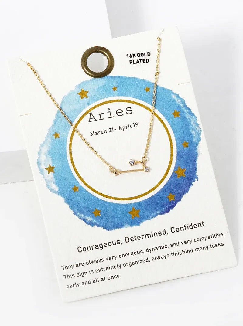 Astrology Zodiac Necklace