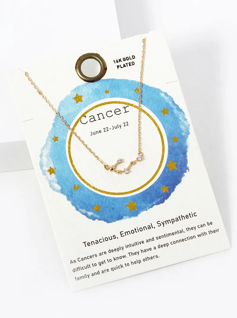 Astrology Zodiac Necklace