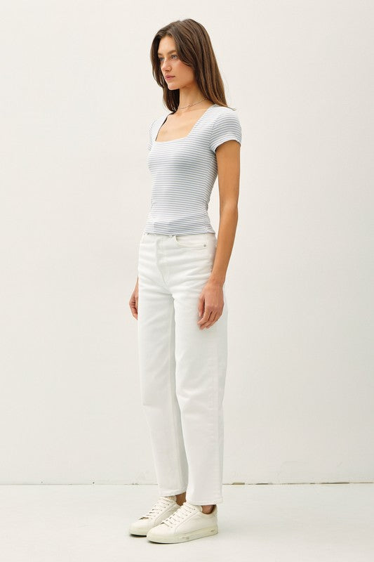 The Sara Square Neck