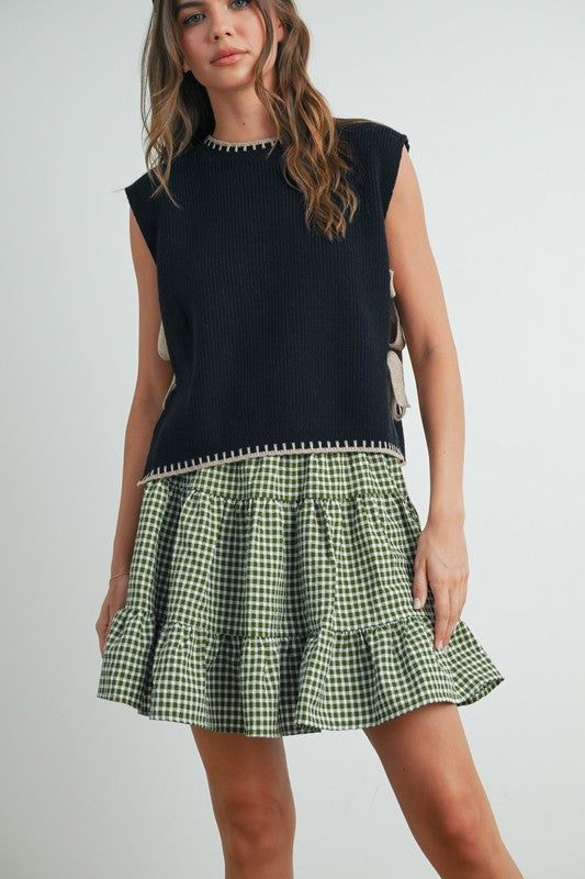 Black & Tan Knit