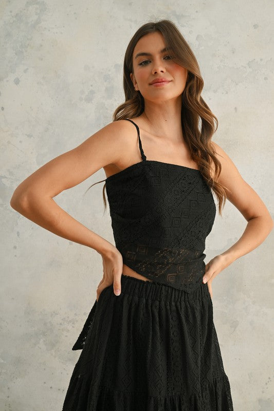 The Celia Lace Top