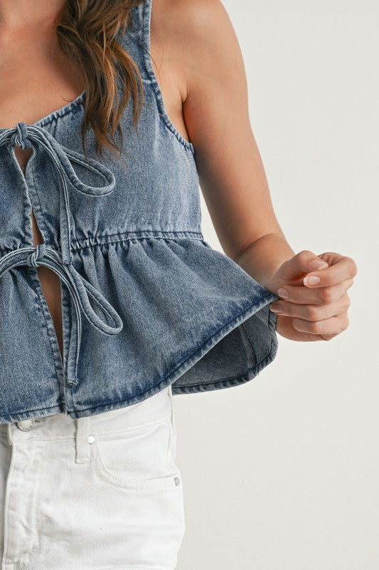 The Daytona Denim Top