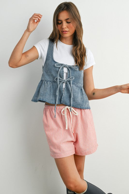 The Daytona Denim Top