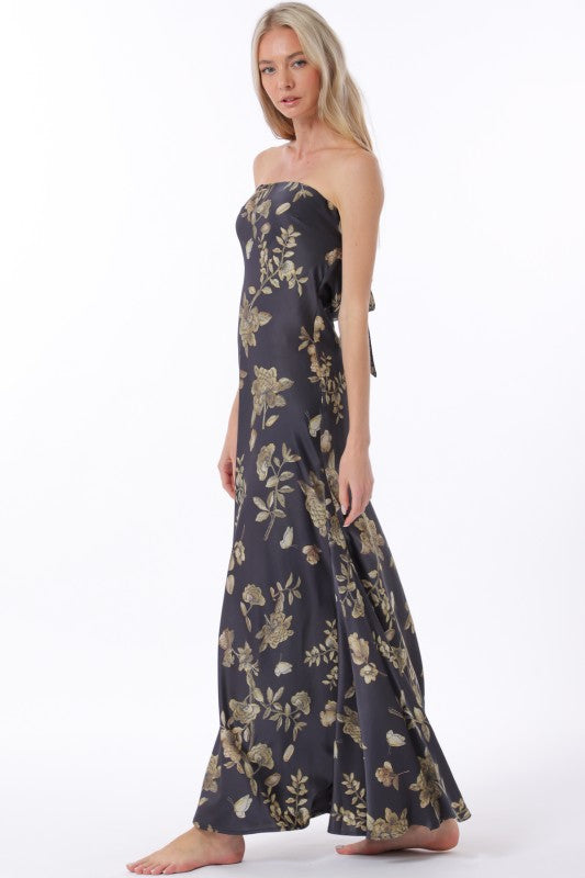Midnight Tube Top Maxi