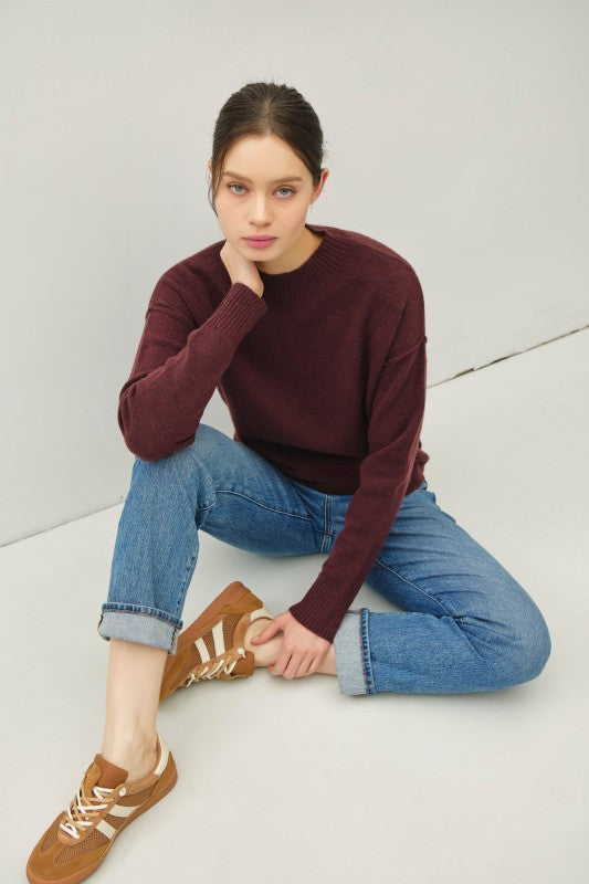 The Hallie Highneck Knit