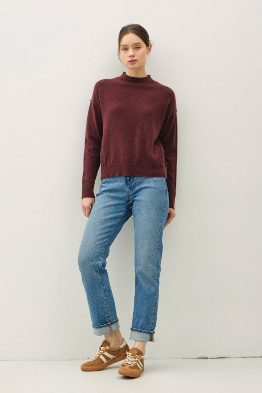 The Hallie Highneck Knit