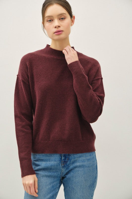 The Hallie Highneck Knit