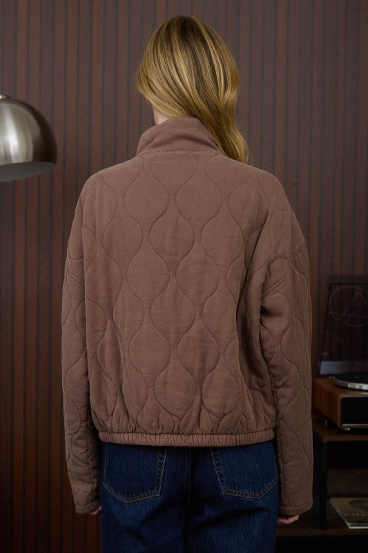 Tie Front Puffer