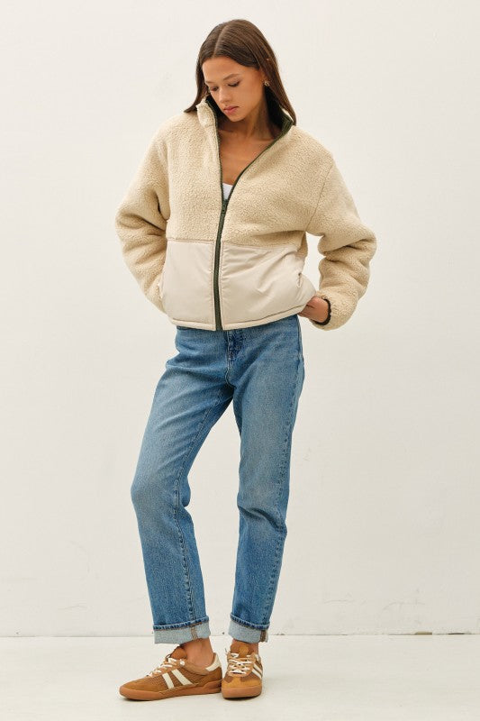 The Reversible Sherpa - Olive