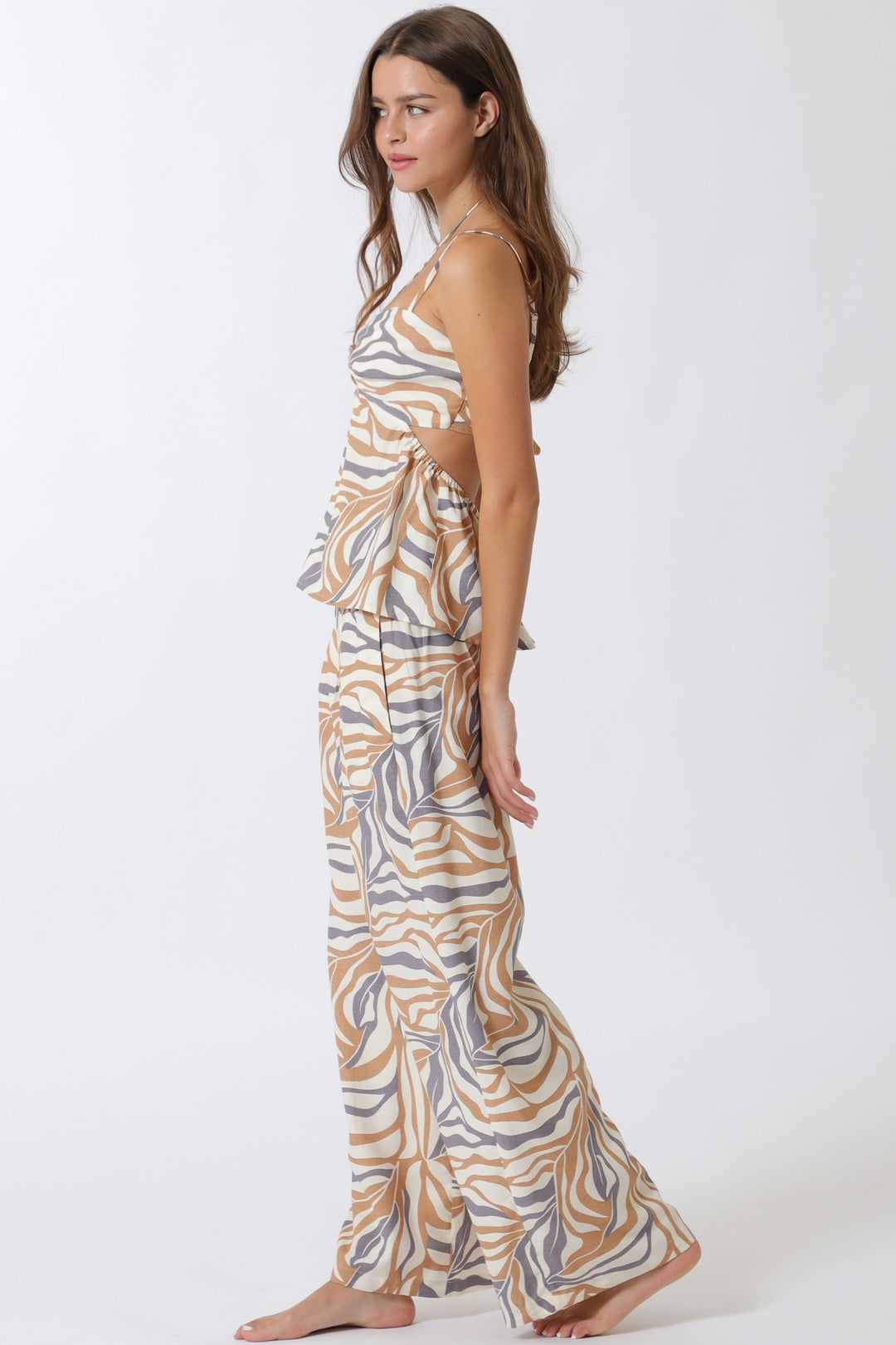 Abstract Strap Cami
