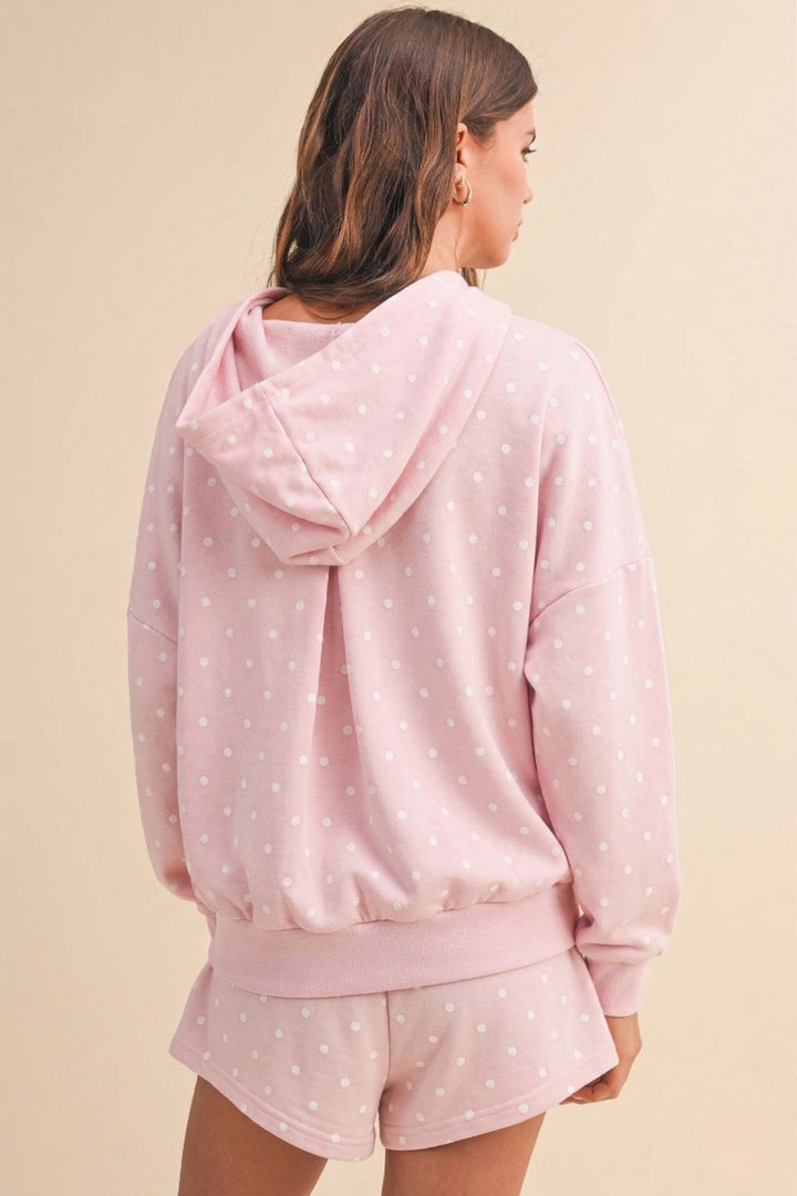 Pink Polka Dot Short