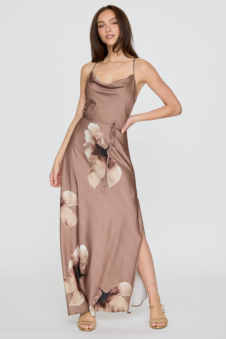 The Fall Floral Maxi