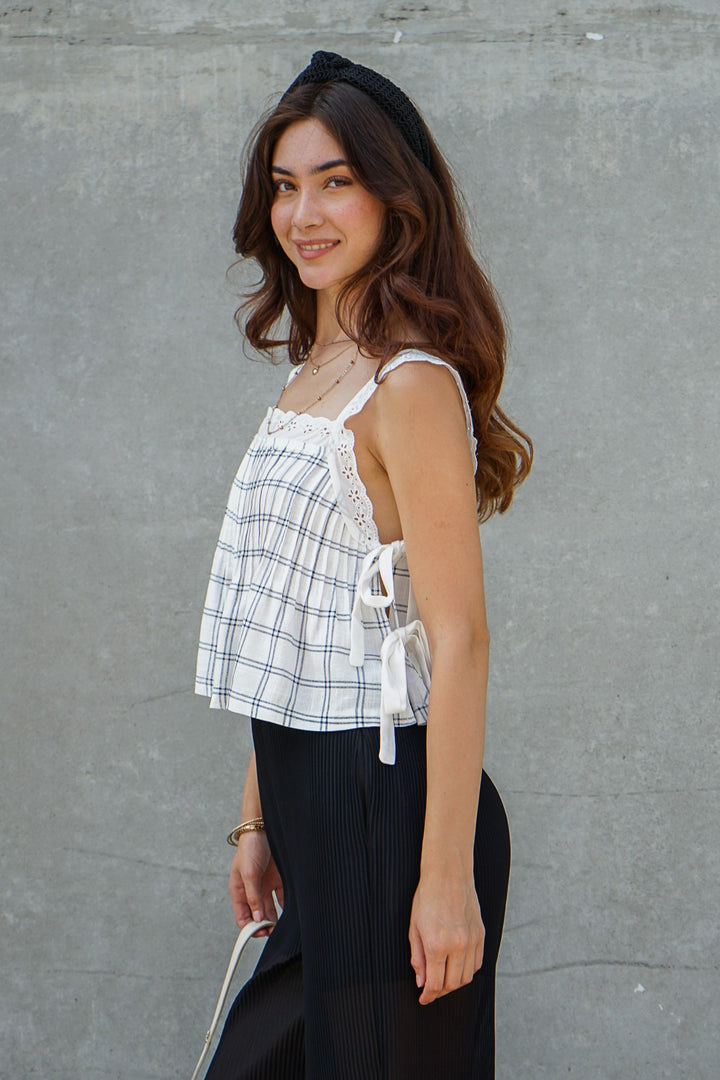 Plaid Sleveless Tank